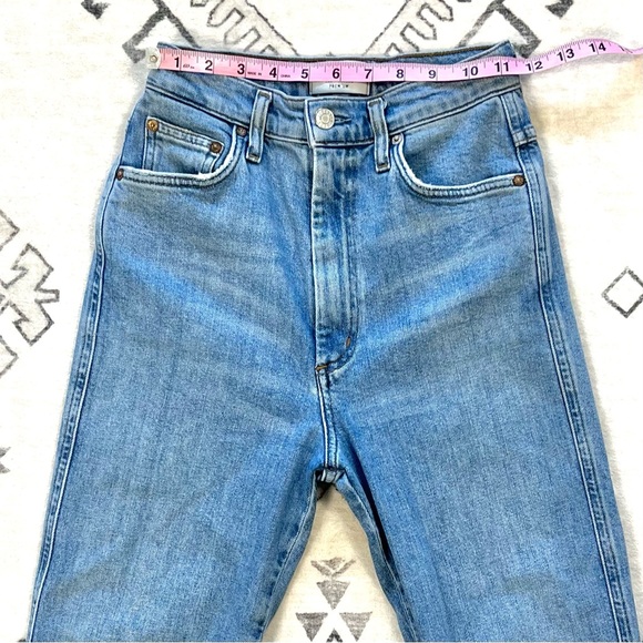 AGOLDE High Rise Straight Crop Jeans - Picture 6 of 16
